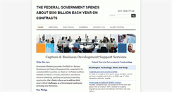 Desktop Screenshot of govmarkassoc.com
